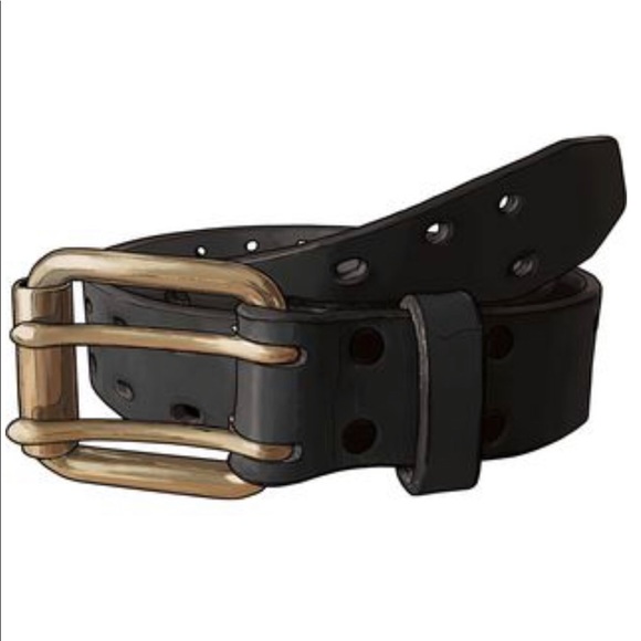 leather belt with holes all around